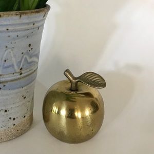 Vintage | Brass Apple Bell